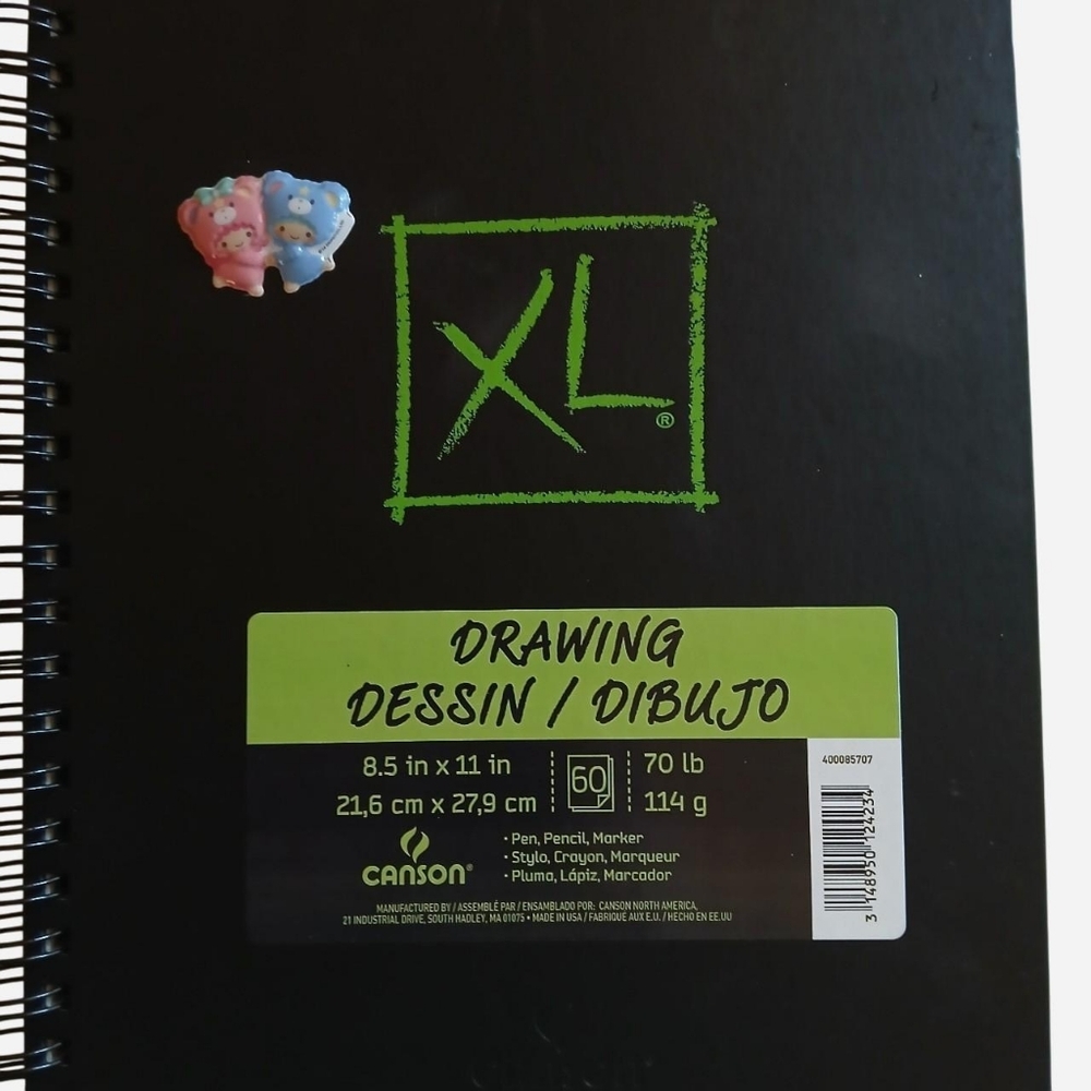 NEW Canon XL Drawing Pad - Black Cover